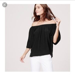 NWT Loft off the shoulder top
